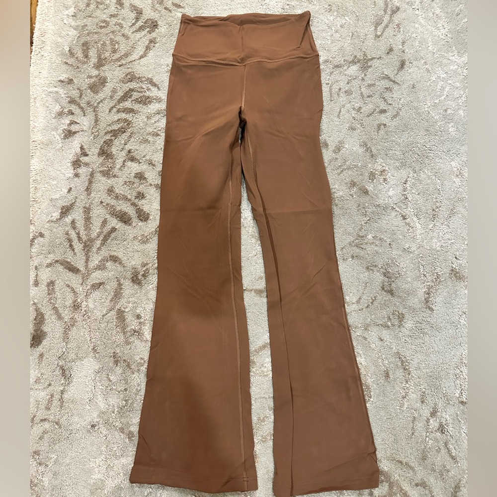 Lululemon Brown Flare Leggings